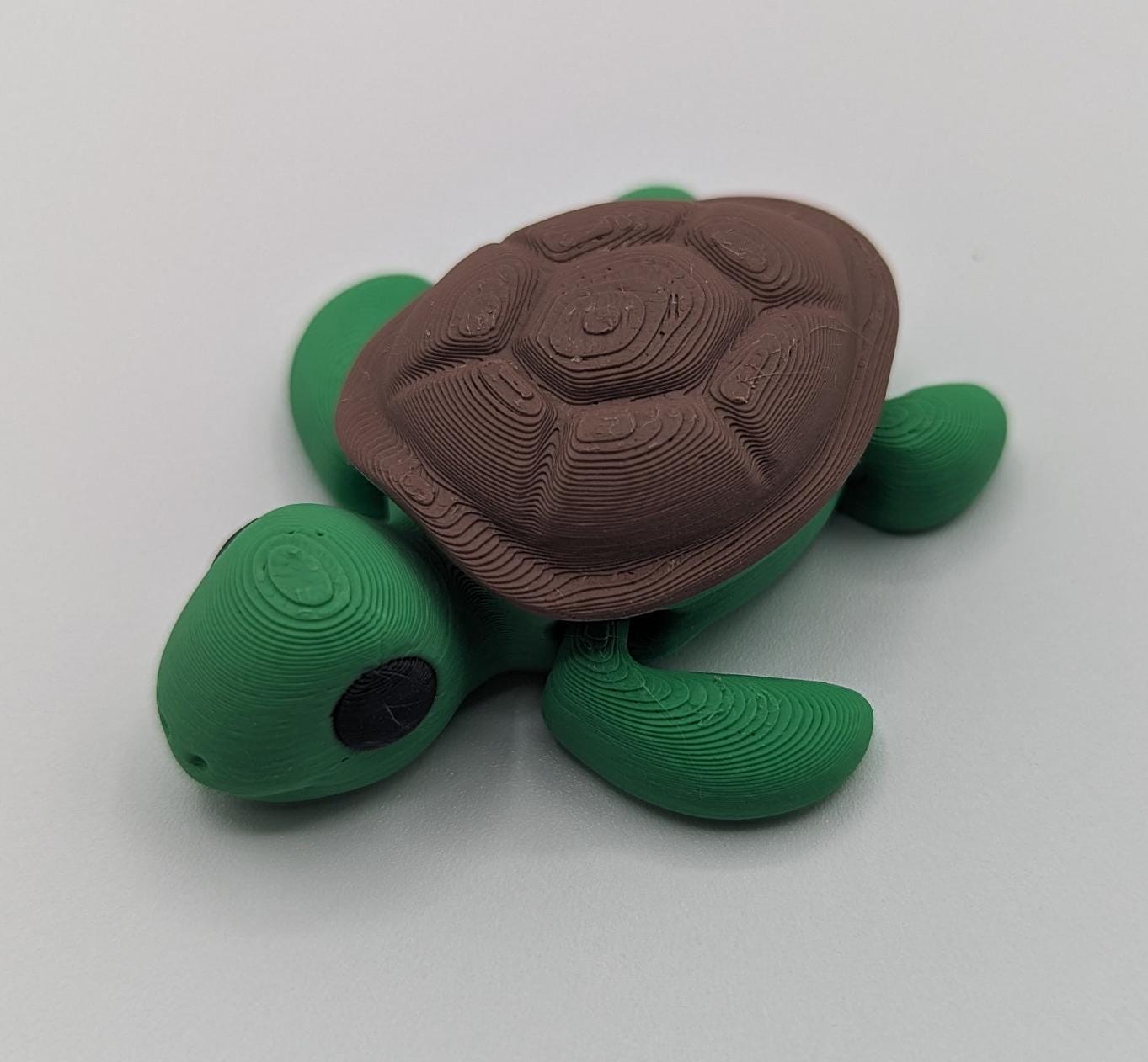 Turtle Articulated Baby Turtle 3D Printed Fidget Fun!