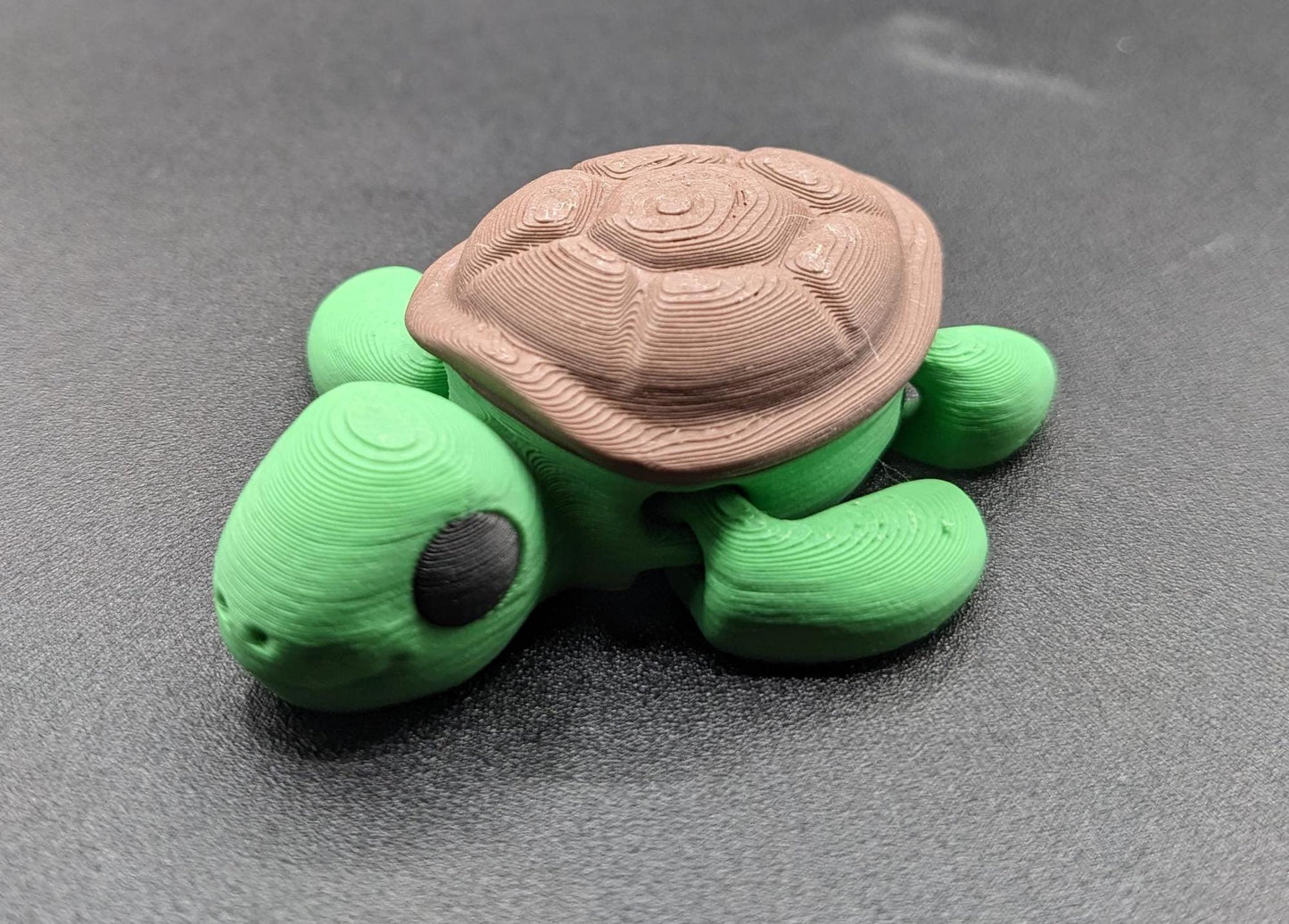 Turtle Articulated Baby Turtle 3D Printed Fidget Fun!