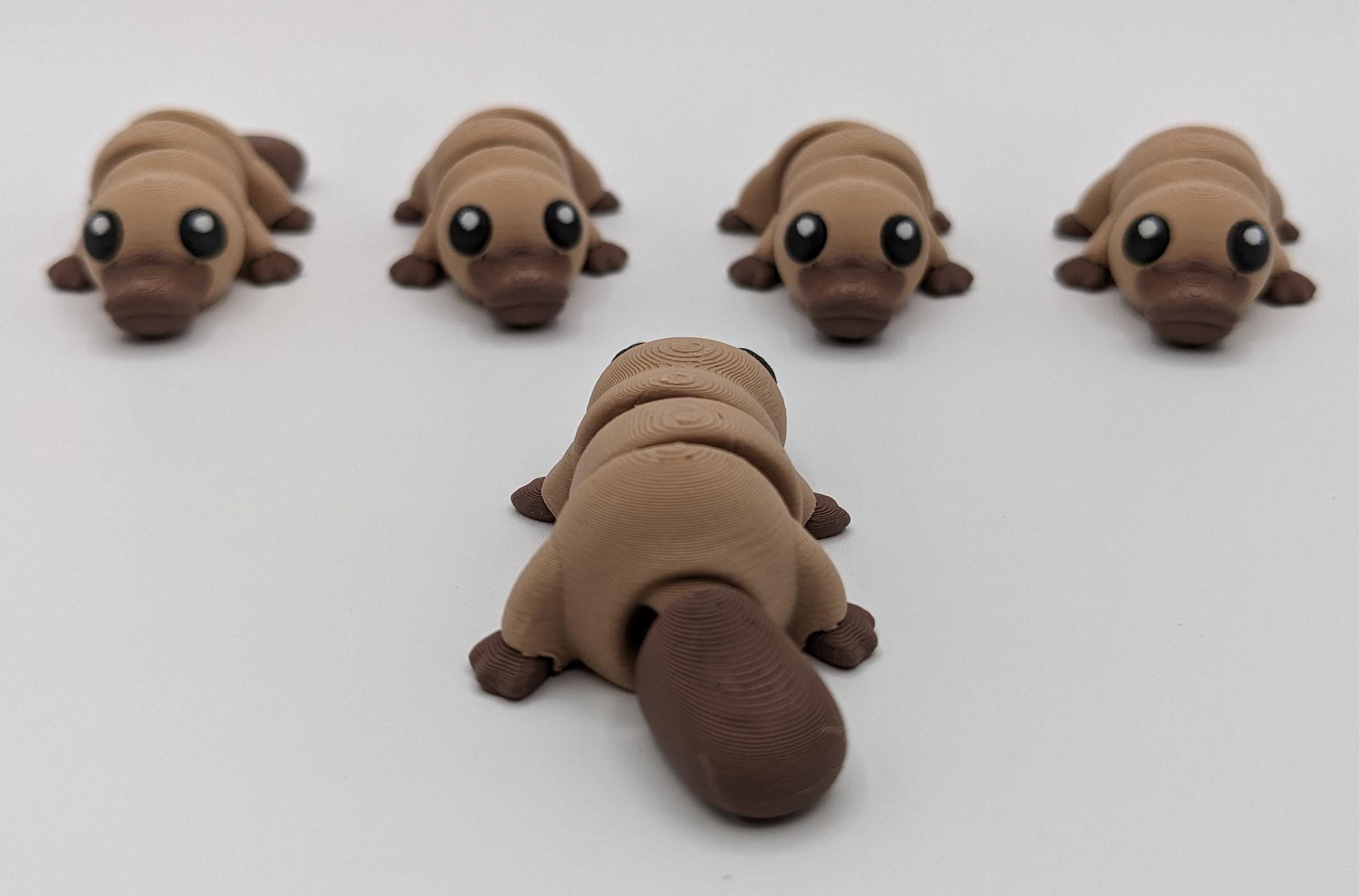 This charming Baby Platypus fidget toy is meticulously designed to fit comfortably in your hand, making it an ideal stress-relief companion. The tactile satisfaction and whimsical design make it a must-have for fidgeters of all ages.
