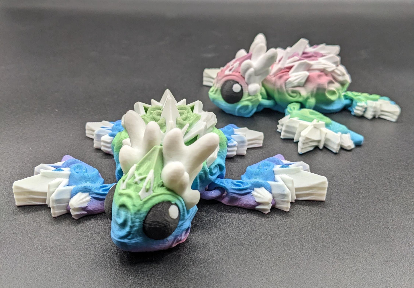 Enchanting 3D Printed Snowflake Turtle by Cinderwing! Christmas sea turtle. unique holiday gift Printed in multiple colors! No painting!