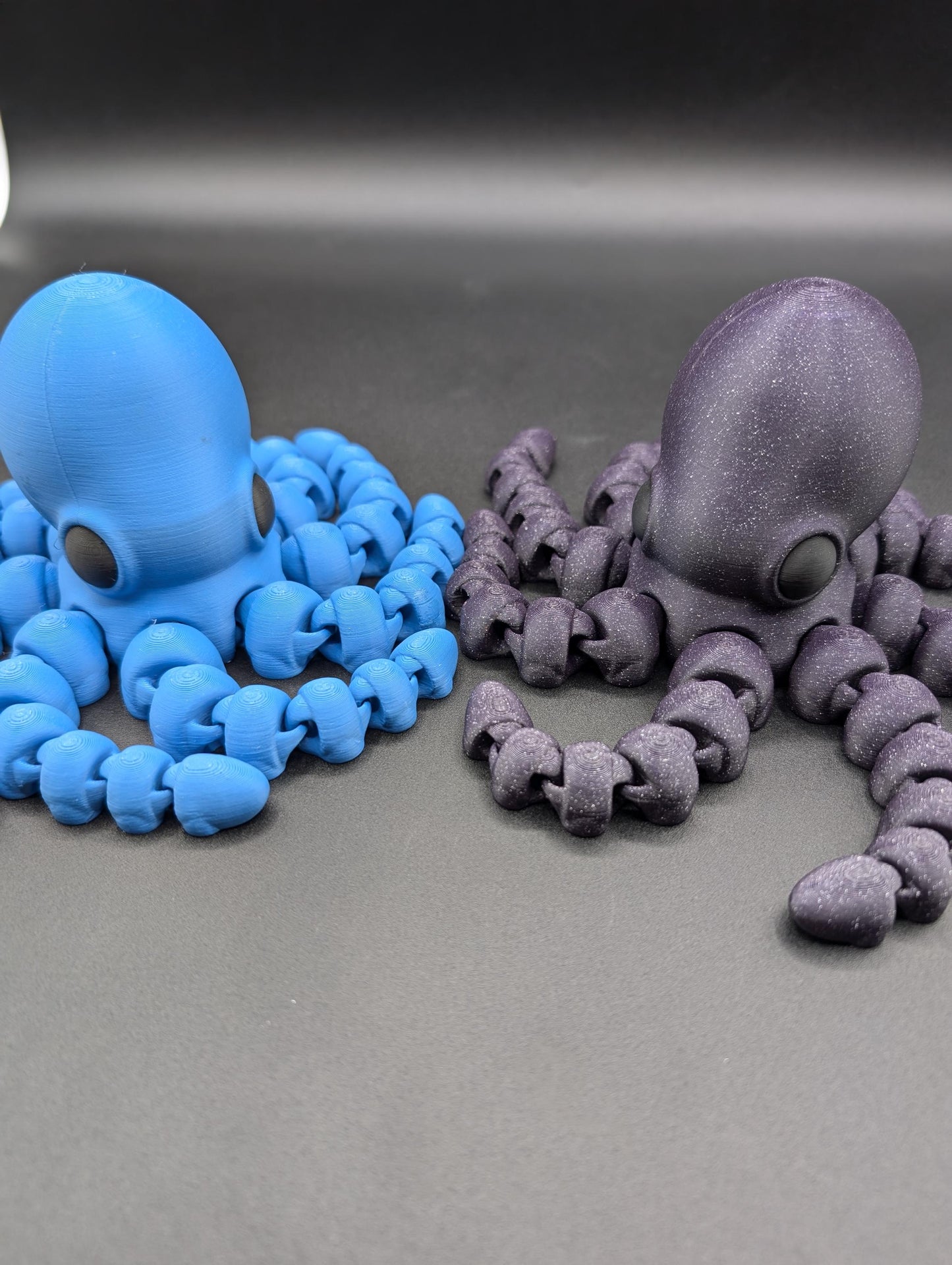 Octopus Mesmerizing Large Octopus Fidget Toy - 3D Printed Articulated Stress Relief - Unique Sensory Toy for Relaxation and Focus