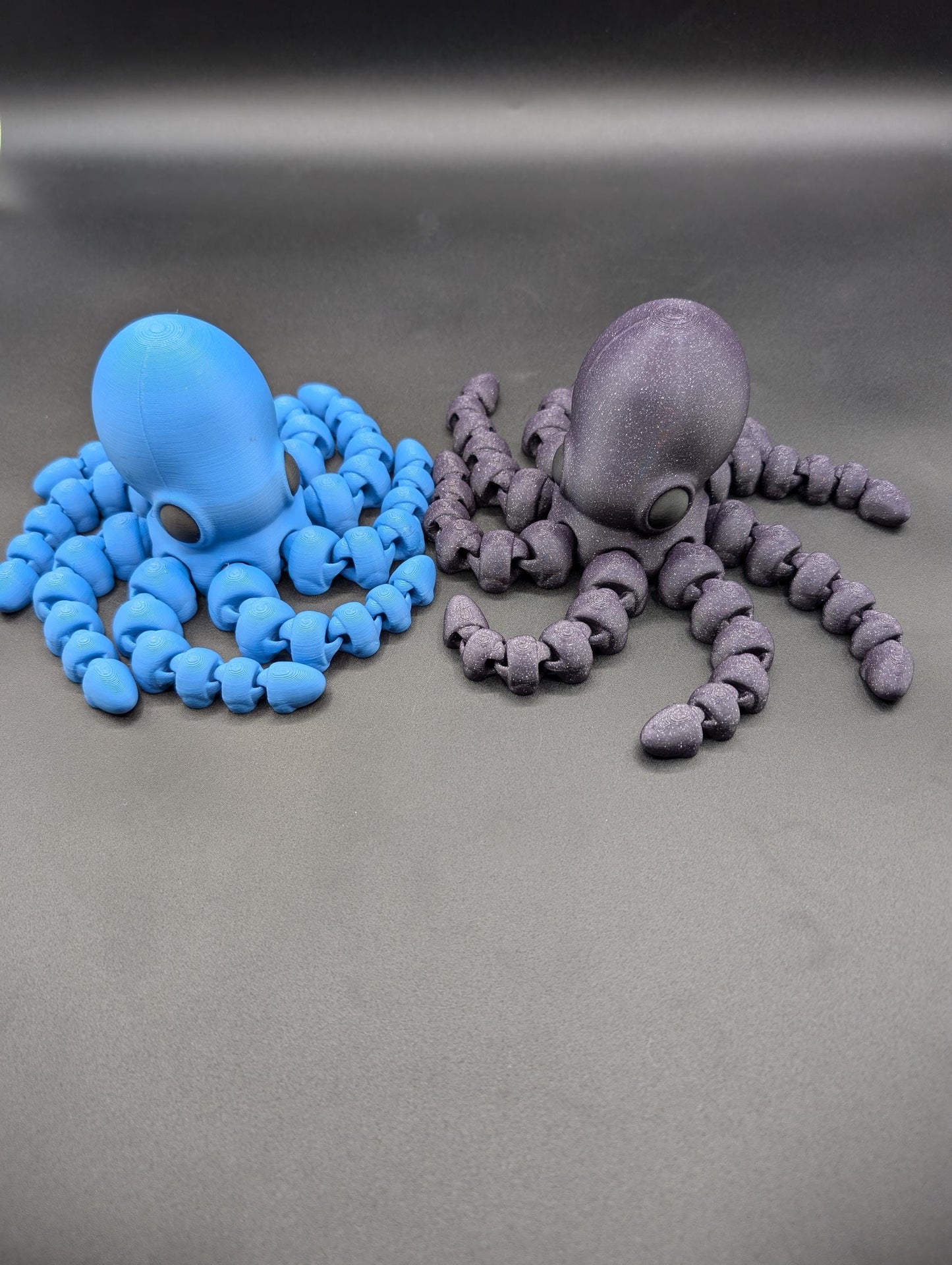 Octopus Mesmerizing Large Octopus Fidget Toy - 3D Printed Articulated Stress Relief - Unique Sensory Toy for Relaxation and Focus