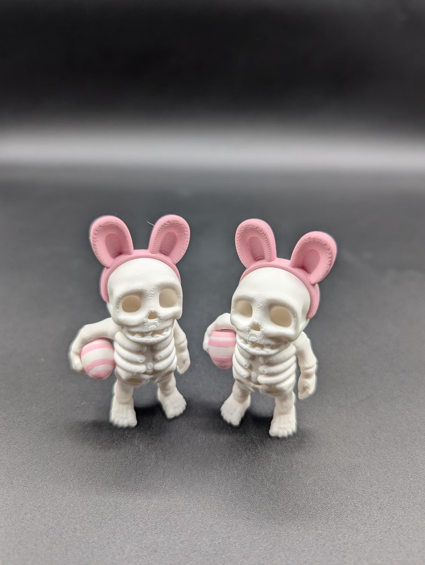 Skeleton Easter Tiny Skeleton 3D Printed Articulated Tiny Toy Unique Gift for Stress Relief