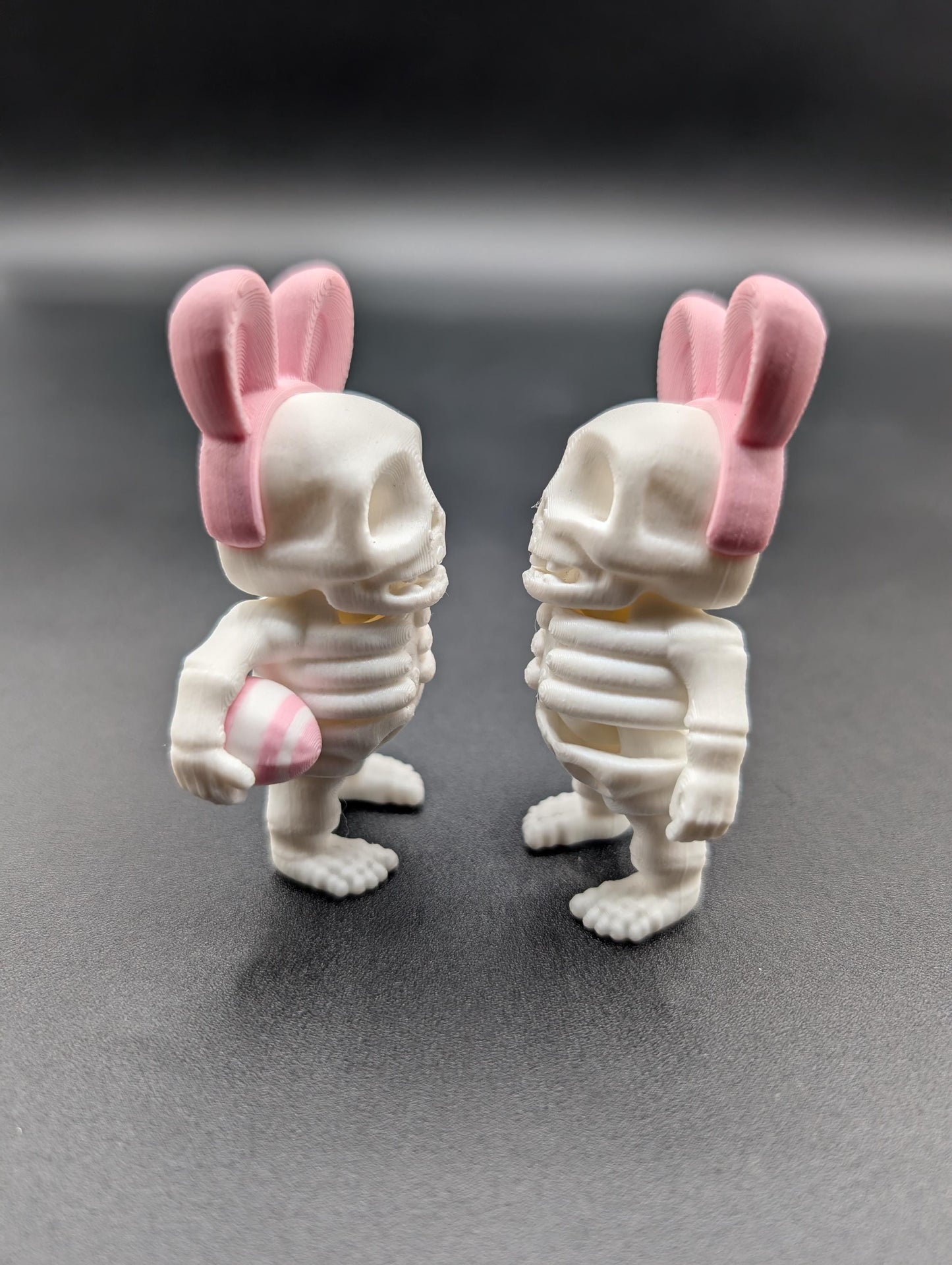 Skeleton Easter Tiny Skeleton 3D Printed Articulated Tiny Toy Unique Gift for Stress Relief