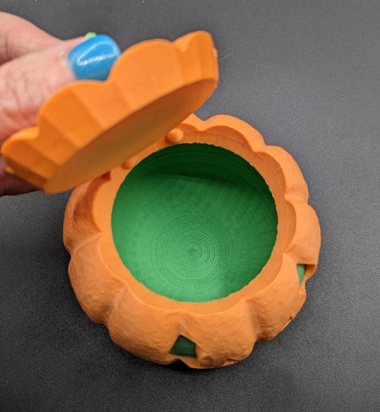 Illuminate your Halloween with our Halloween Dragon-O-Lantern, a unique and magical blend of dragon and jack-o'-lantern. This enchanting piece is perfect for adding a mystical touch to your spooky season decor.