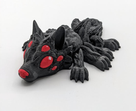 Our Large Articulated Wolf Spider features lifelike articulation, allowing you to pose it in various ways. Perfect for adding a creepy yet cool vibe to any room, this spider is a must-have for enthusiasts of all ages.