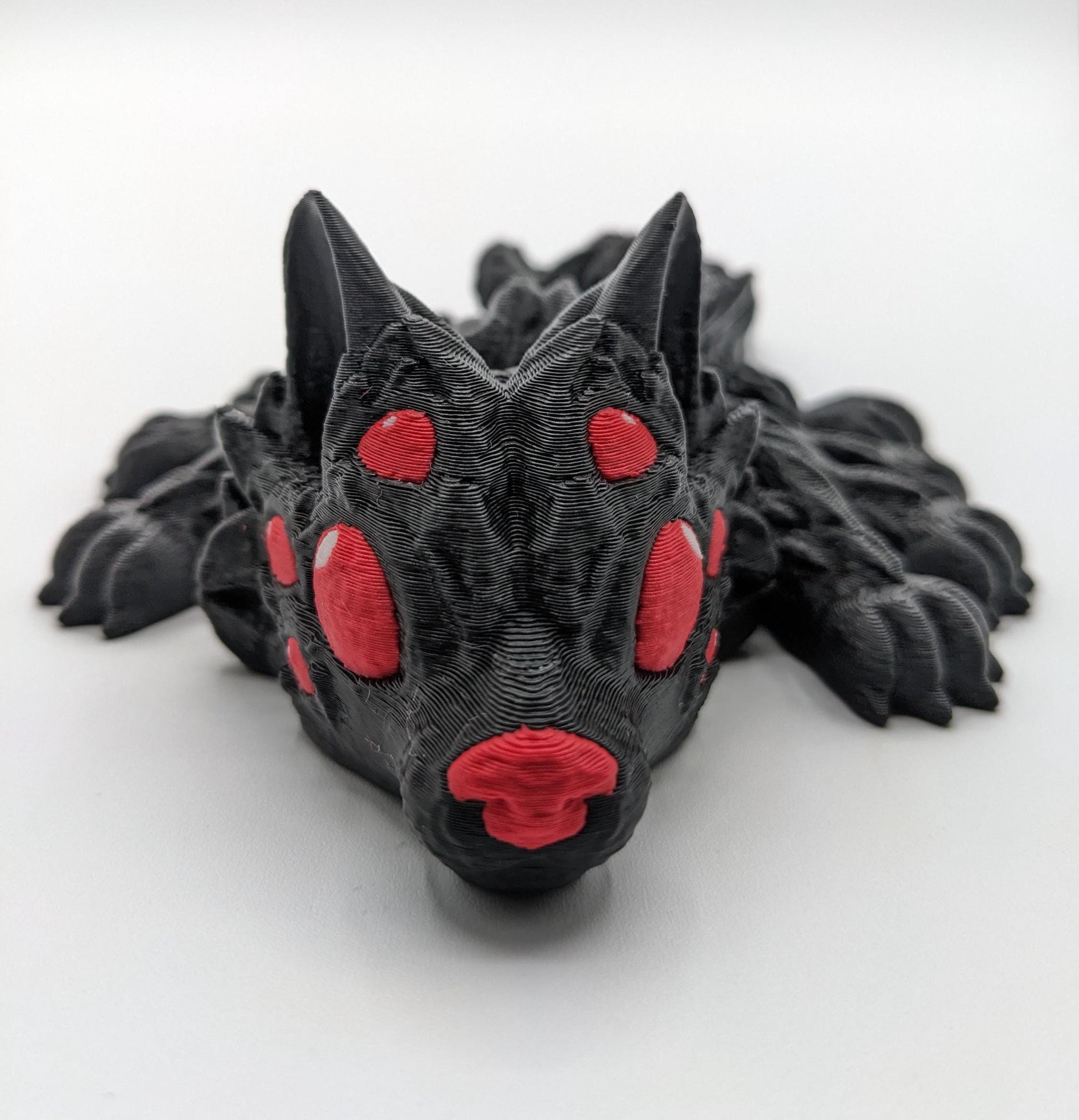 Our Large Articulated Wolf Spider features lifelike articulation, allowing you to pose it in various ways. Perfect for adding a creepy yet cool vibe to any room, this spider is a must-have for enthusiasts of all ages.
