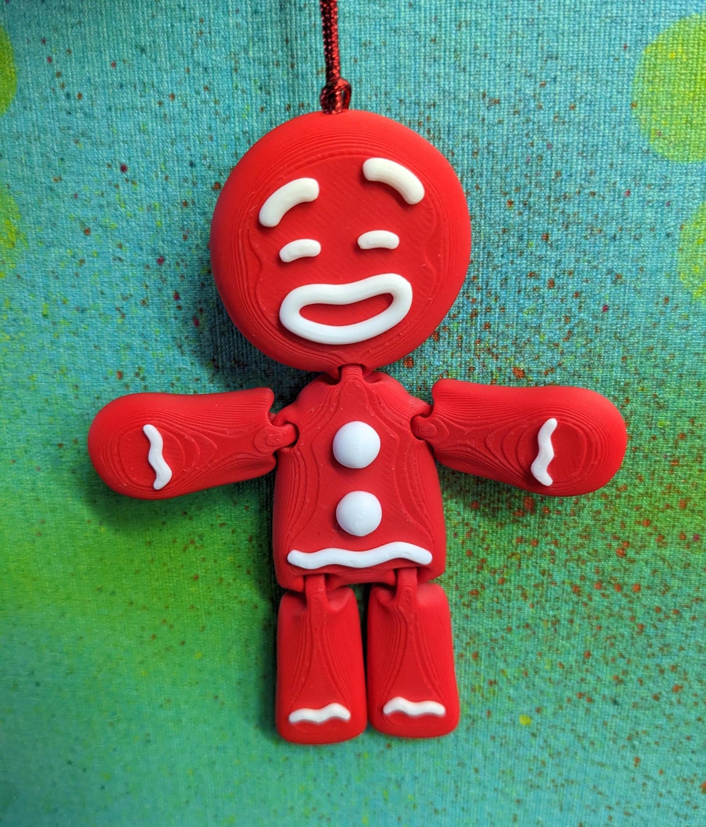 Celebrate the holiday season with our Adorable Articulated Gingerbread Man Toy. This delightful gingerbread man is perfect for festive decor and playful fun, making it an ideal addition to your Christmas celebrations.