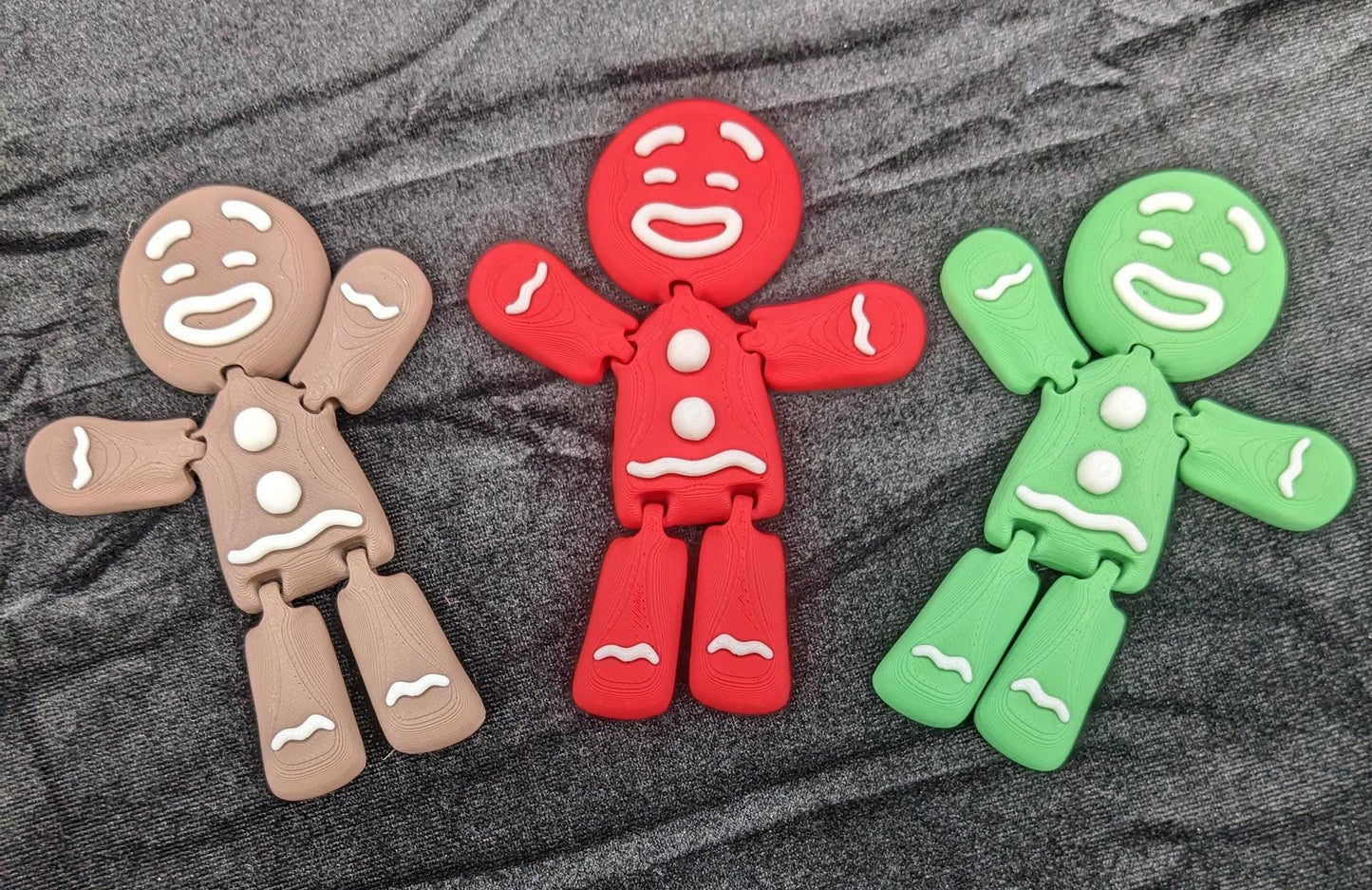Celebrate the holiday season with our Adorable Articulated Gingerbread Man Toy. This delightful gingerbread man is perfect for festive decor and playful fun, making it an ideal addition to your Christmas celebrations.