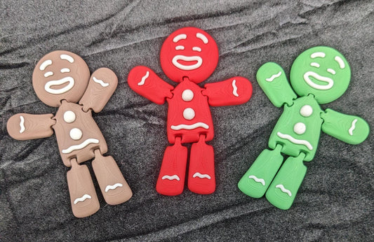 Celebrate the holiday season with our Adorable Articulated Gingerbread Man Toy. This delightful gingerbread man is perfect for festive decor and playful fun, making it an ideal addition to your Christmas celebrations.
