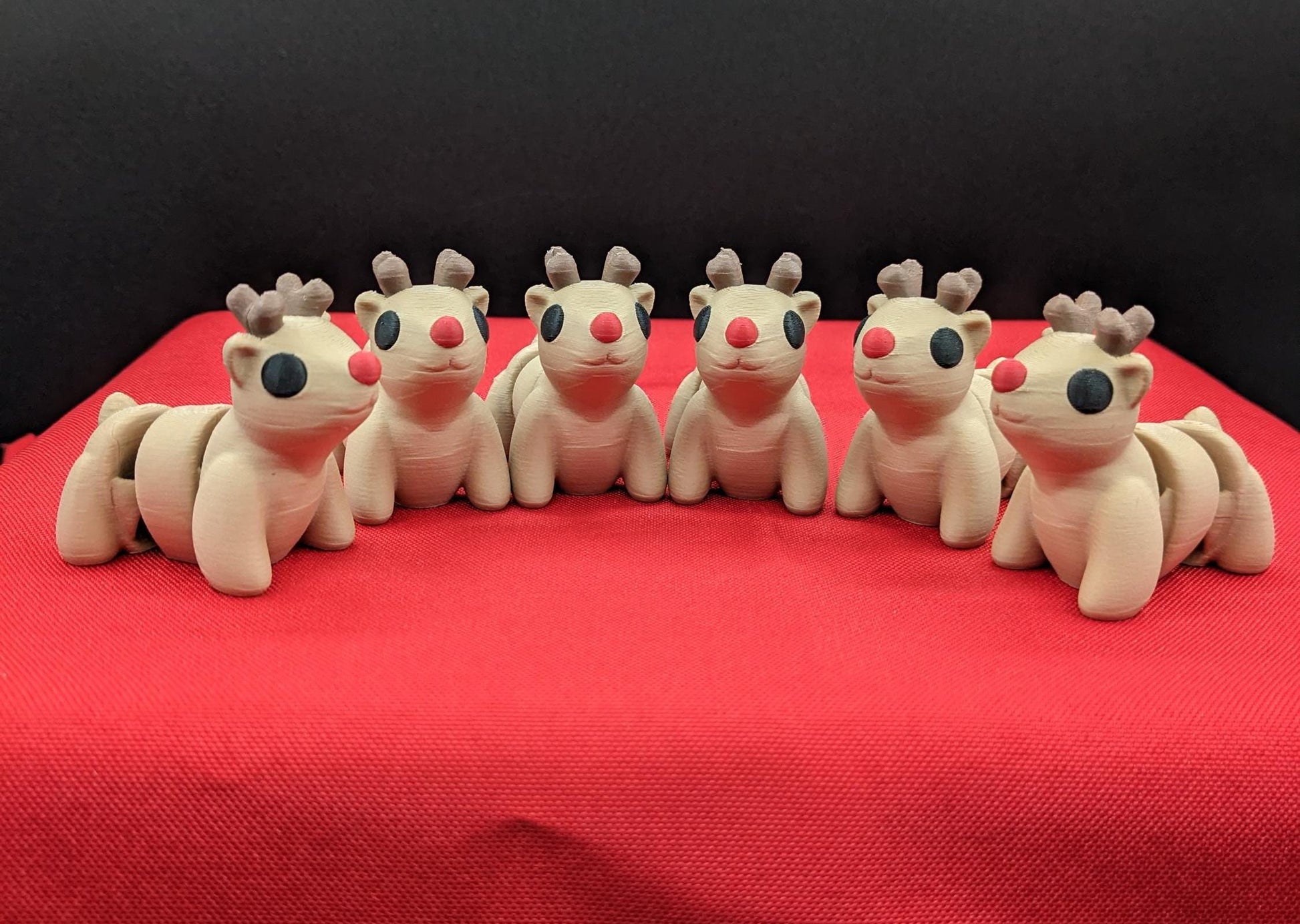 Bring holiday cheer with our Adorable Baby Reindeer Fidget Toy. This cute and festive reindeer is perfect for adding a playful touch to your holiday celebrations.