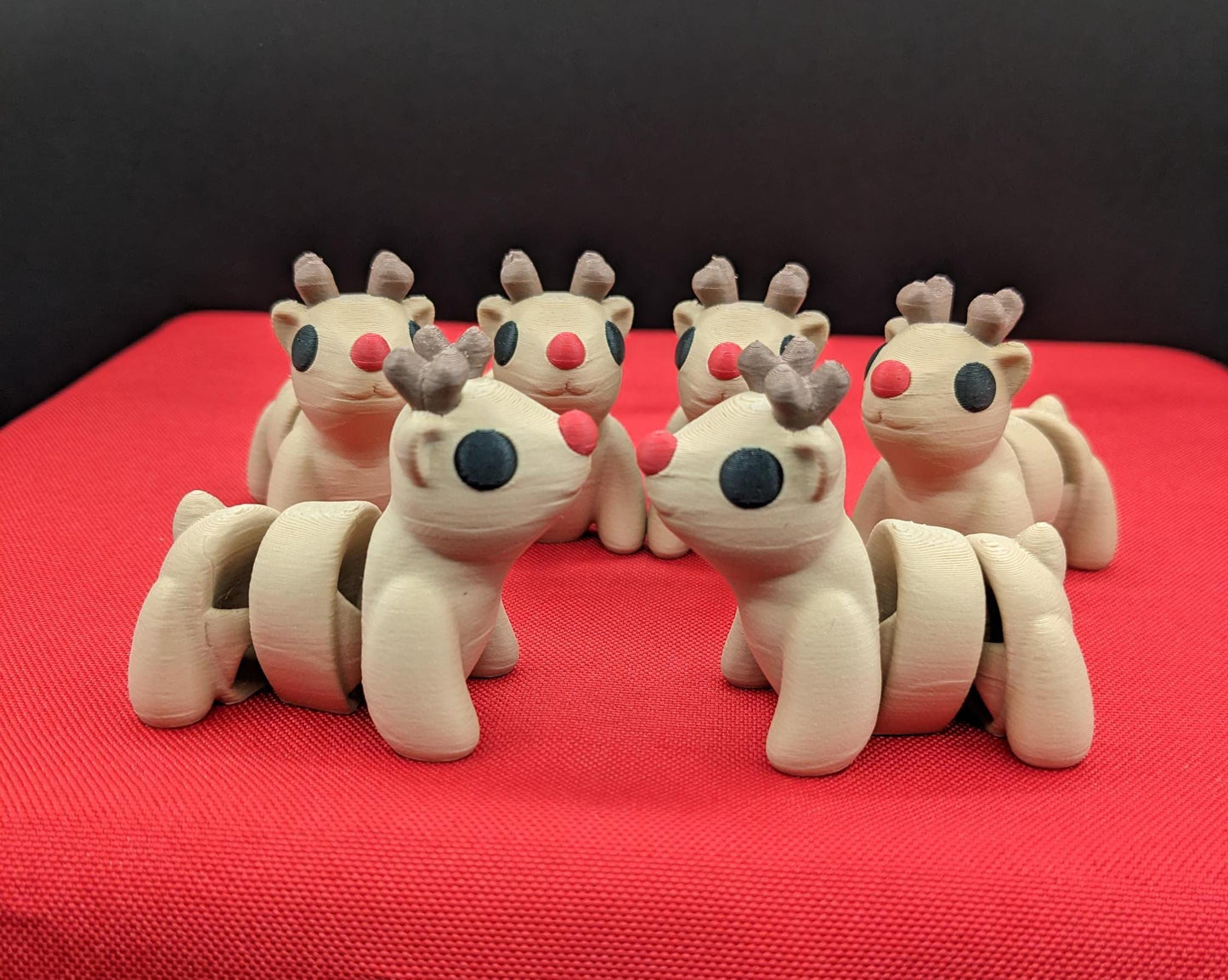 Bring holiday cheer with our Adorable Baby Reindeer Fidget Toy. This cute and festive reindeer is perfect for adding a playful touch to your holiday celebrations.