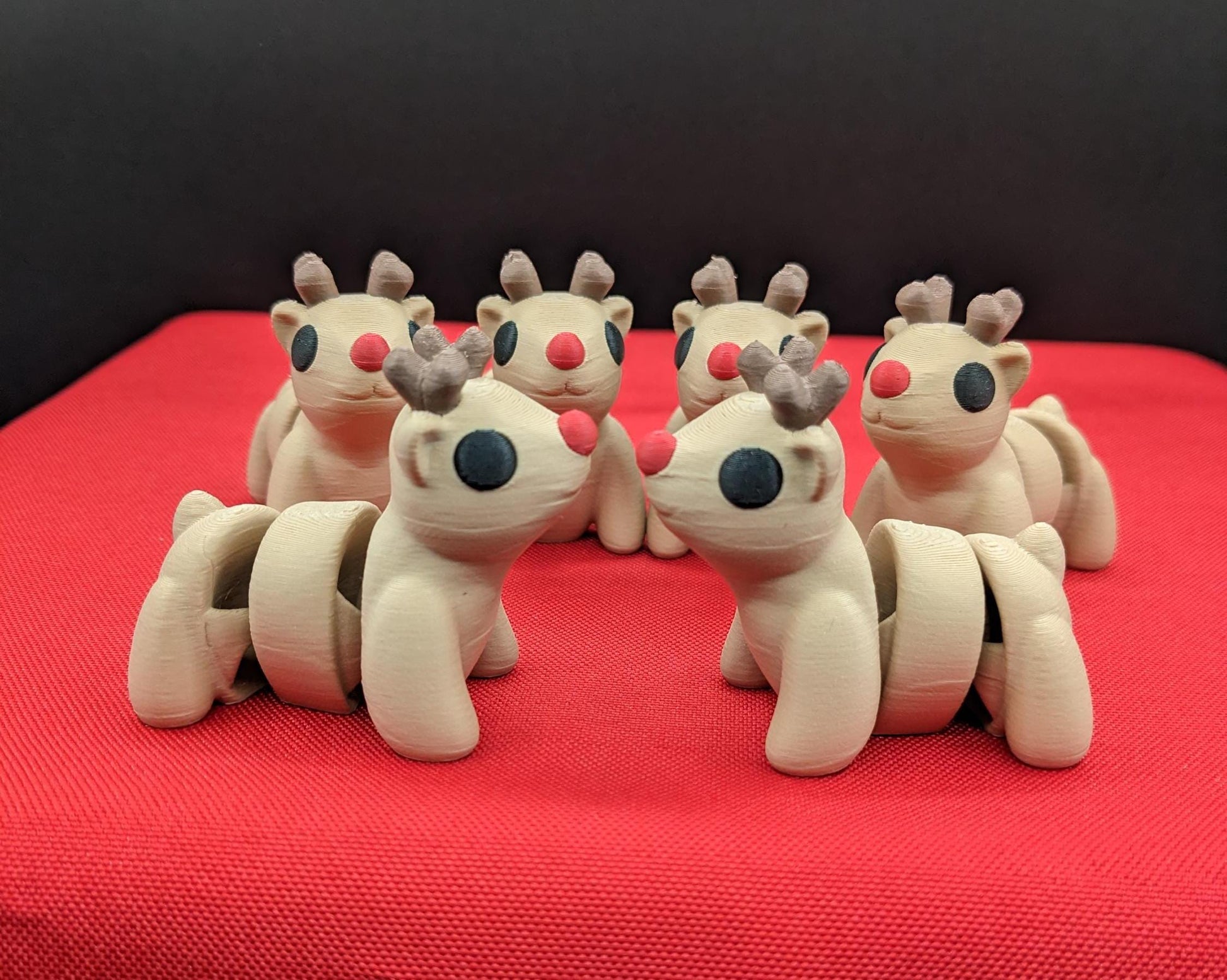 Bring holiday cheer with our Adorable Baby Reindeer Fidget Toy. This cute and festive reindeer is perfect for adding a playful touch to your holiday celebrations.