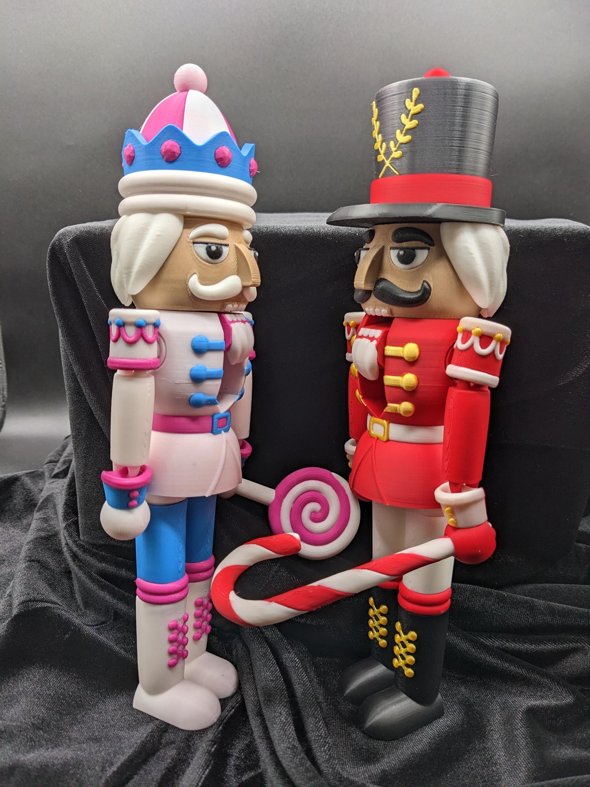 Celebrate the season with our Distinguished Articulated Christmas Nutcracker. Our handsome nutcrackers  can be posed to enhance its regal presence. Perfect for mantels, shelves, or as a centerpiece, a timeless addition to your holiday collection.