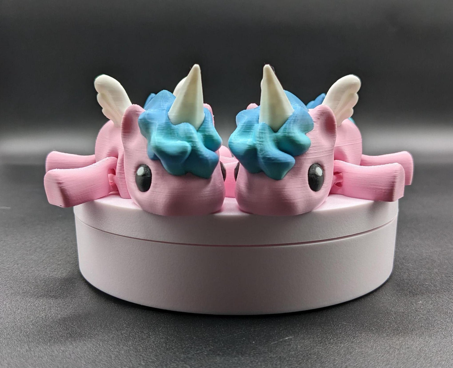 Our Magical Articulated Baby Unicorn Fidget Toy is perfect for fidgeting, imaginative play, or as a whimsical desk accessory. The perfect gift for the unicorn lover in your life or gift for yourself!