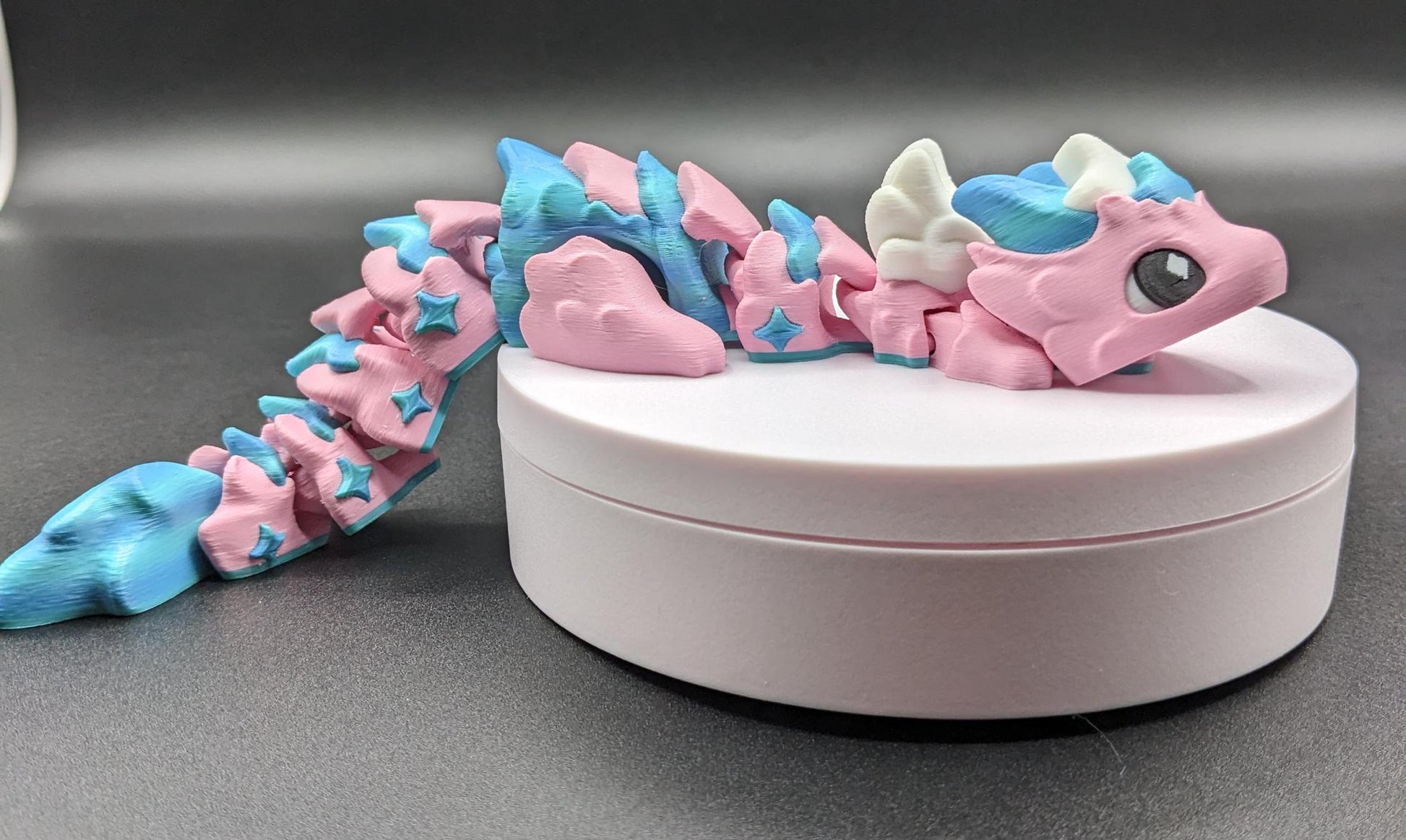 Our Sweet Articulated Baby Atria Fidget Toy is a delightful & interactive creation designed to bring joy, creativity, & stress relief into your life! Our fidget toy features a unique & sweet design making it perfect for fidgeting &  imaginative play.