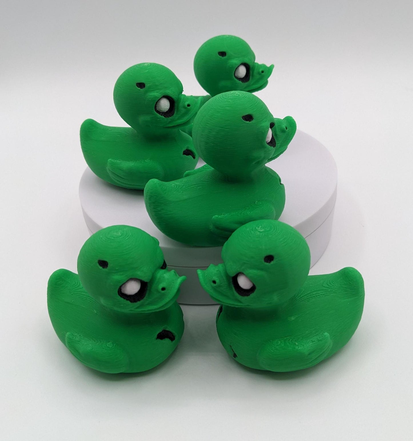 Our unique zombie duck features a sinister grin, and a fun, menacing look that’s sure to turn heads.