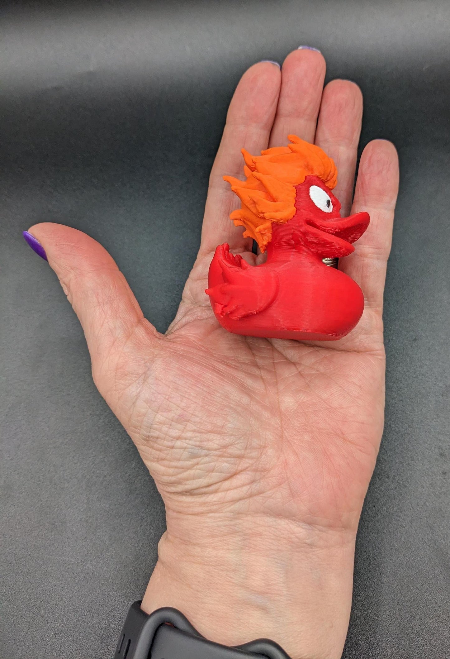 Our fiery duck combines a fierce design with playful charm, making it the perfect gift for the Jeep duck collectors, fidget toy enthusiasts, or anyone looking to add a spark to their decor. With its vibrant fiery colors and detailed craftsmanship, this duck is a true standout.