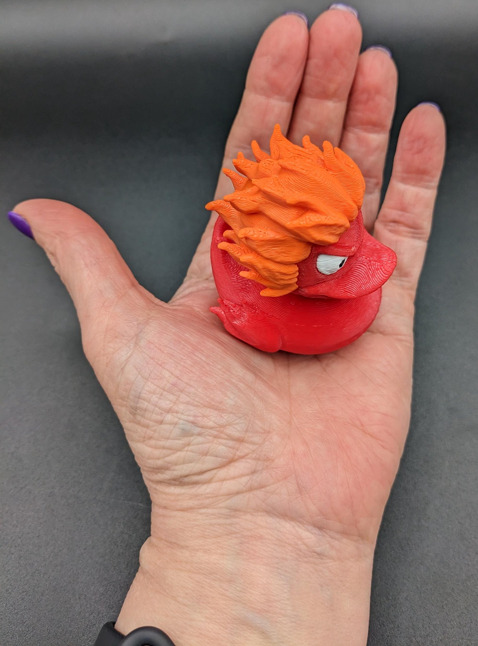 Our fiery duck combines a fierce design with playful charm, making it the perfect gift for the Jeep duck collectors, fidget toy enthusiasts, or anyone looking to add a spark to their decor. With its vibrant fiery colors and detailed craftsmanship, this duck is a true standout.