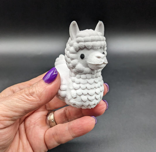 Say hello to the Friendly Llama Duck, the perfect blend of cuteness and creativity! Our adorable 3D-printed toy combines the playful charm of a duck with the lovable personality of a llama. Whether you’re a fan of llamas, ducks, Jeep owner, or simply love quirky & unique gifts, this cute llama duck will brighten your day.
