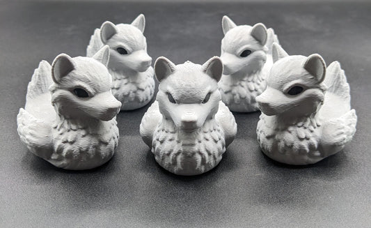 Meet our newest member of our duck family, the Gray Wolf Duck! Whether you’re a fan of wolves, ducks, Jeep Duck Collector, or quirky decor, this hybrid figurine is the ultimate conversation starter. Designed with intricate details makes this loyal and unique creation makes the perfect gift for animal lovers, Jeep duck collectors, or anyone who appreciates imaginative designs.
