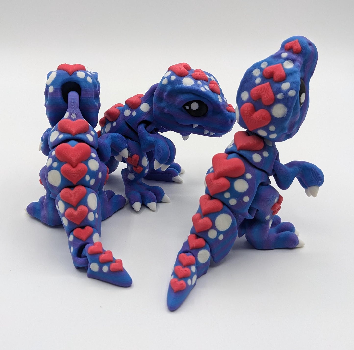 Surprise your loved ones with the Sweet Valentine’s Articulated Tiny Heart T-Rex—a delightful 3D-printed fidget toy that combines the charm of dinosaurs with the love-filled theme of Valentine’s Day!