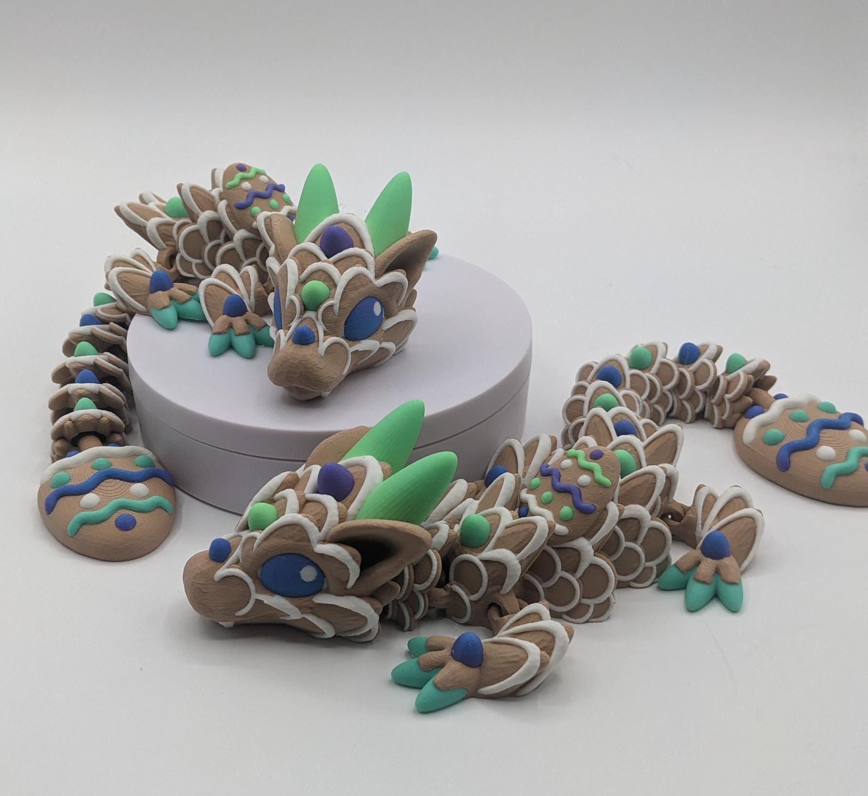 Add a touch of magic and festivity to your Easter celebration with The Beautiful Easter Egg Cookie Dragon! Whether you’re looking for a unique seasonal decor piece, a thoughtful gift, or a whimsical addition to your fantasy collection, this dragon is sure to make a statement. Compact, durable, and eco-friendly, it’s the perfect way to celebrate spring in style.