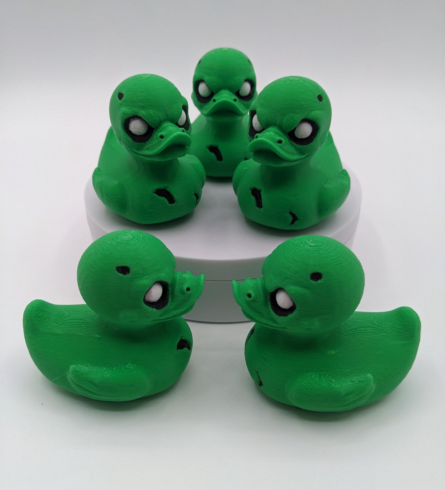 Our unique zombie duck features a sinister grin, and a fun, menacing look that’s sure to turn heads.