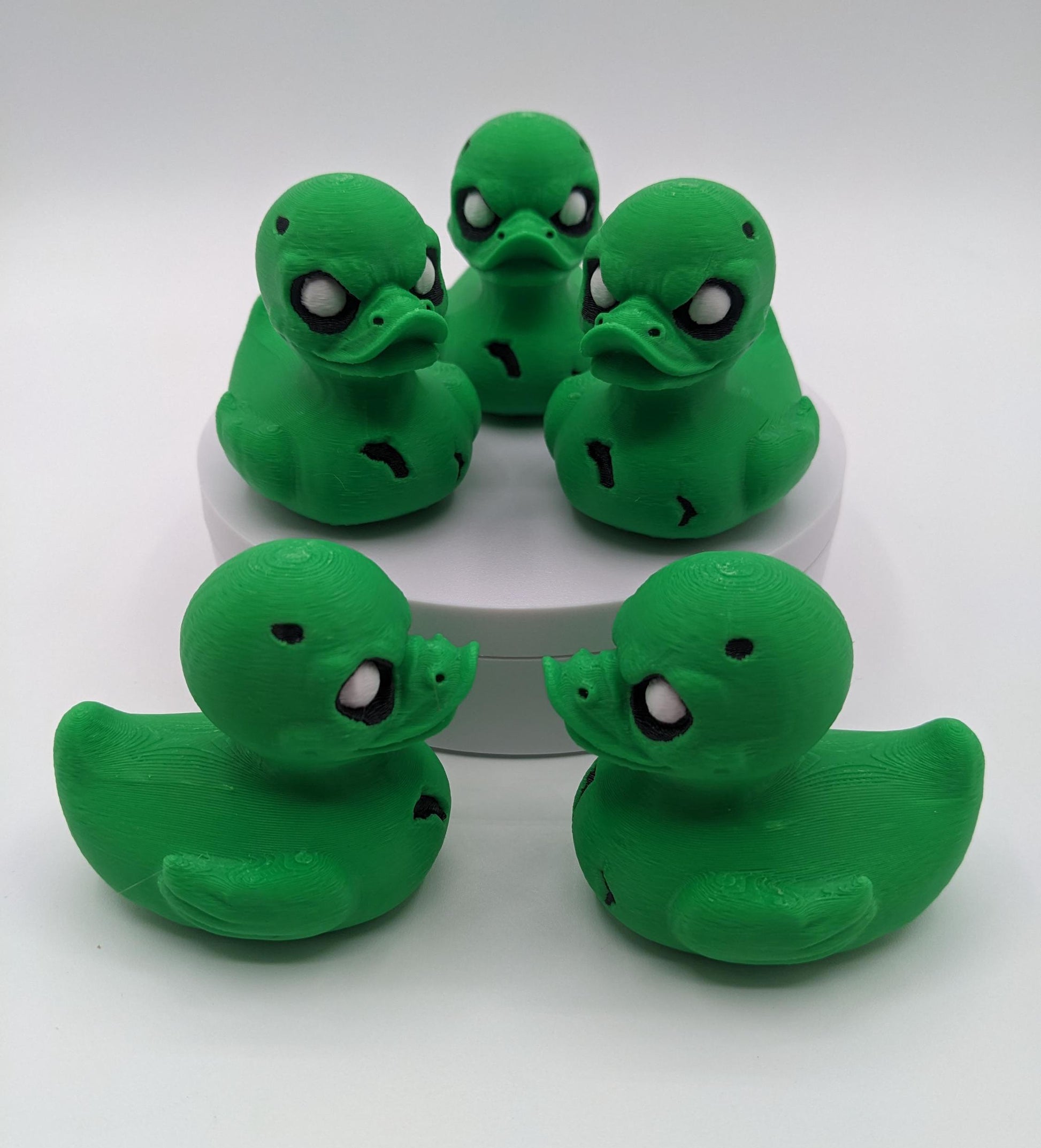 Our unique zombie duck features a sinister grin, and a fun, menacing look that’s sure to turn heads.