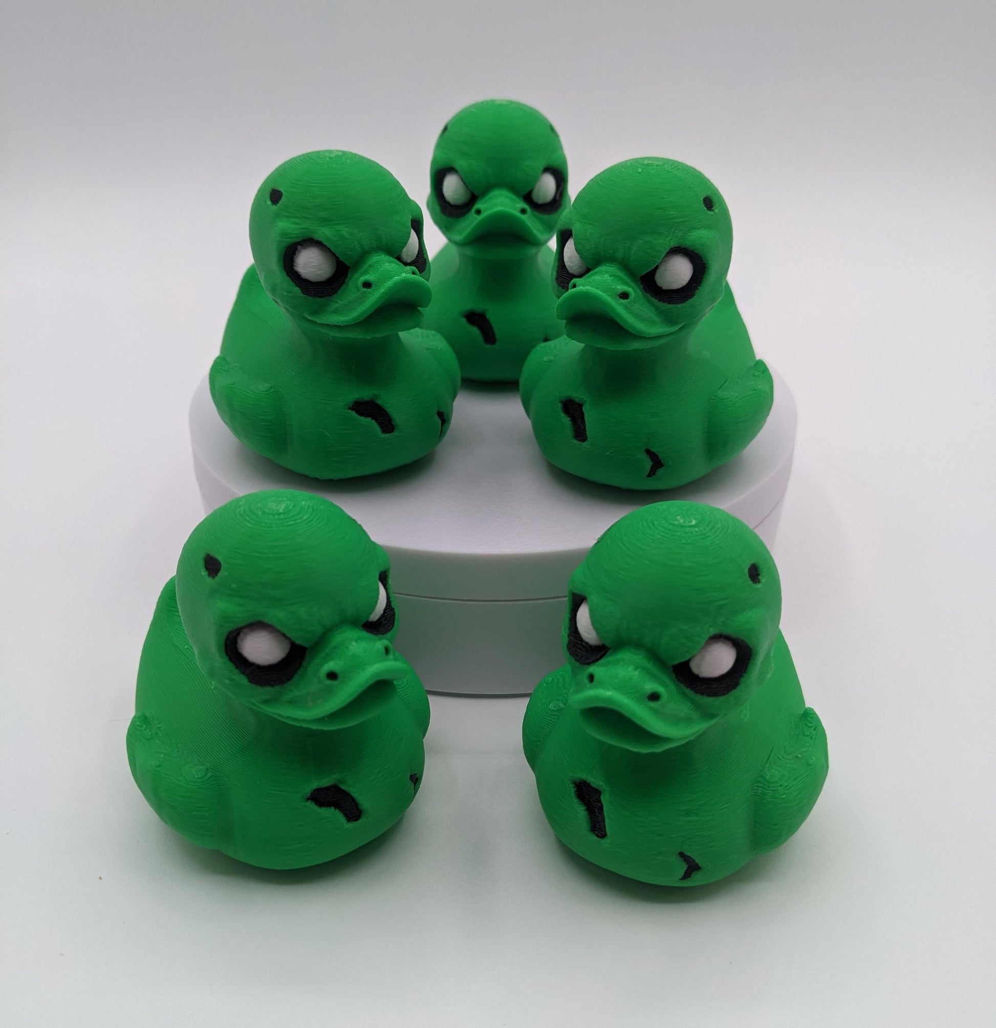 Our unique zombie duck features a sinister grin, and a fun, menacing look that’s sure to turn heads.