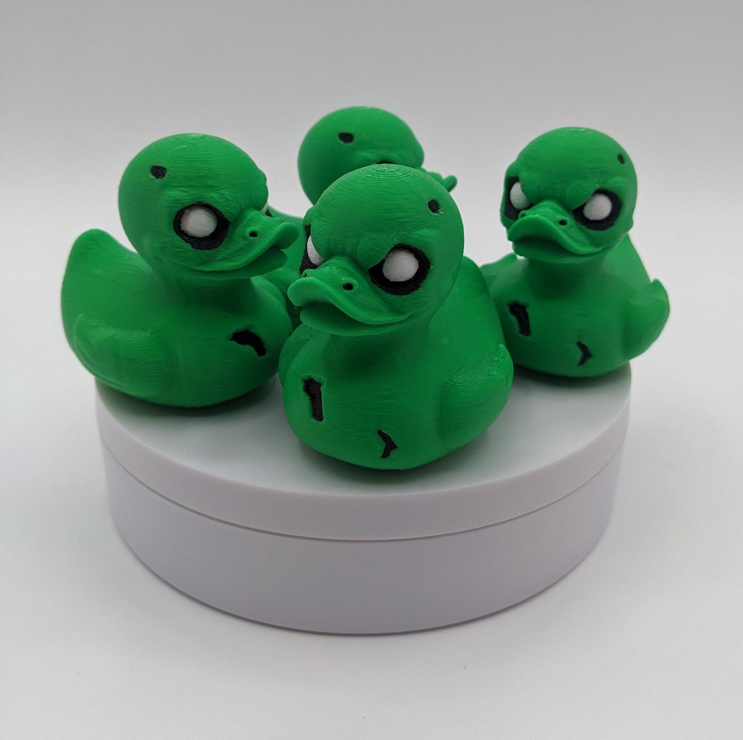 Our unique zombie duck features a sinister grin, and a fun, menacing look that’s sure to turn heads.