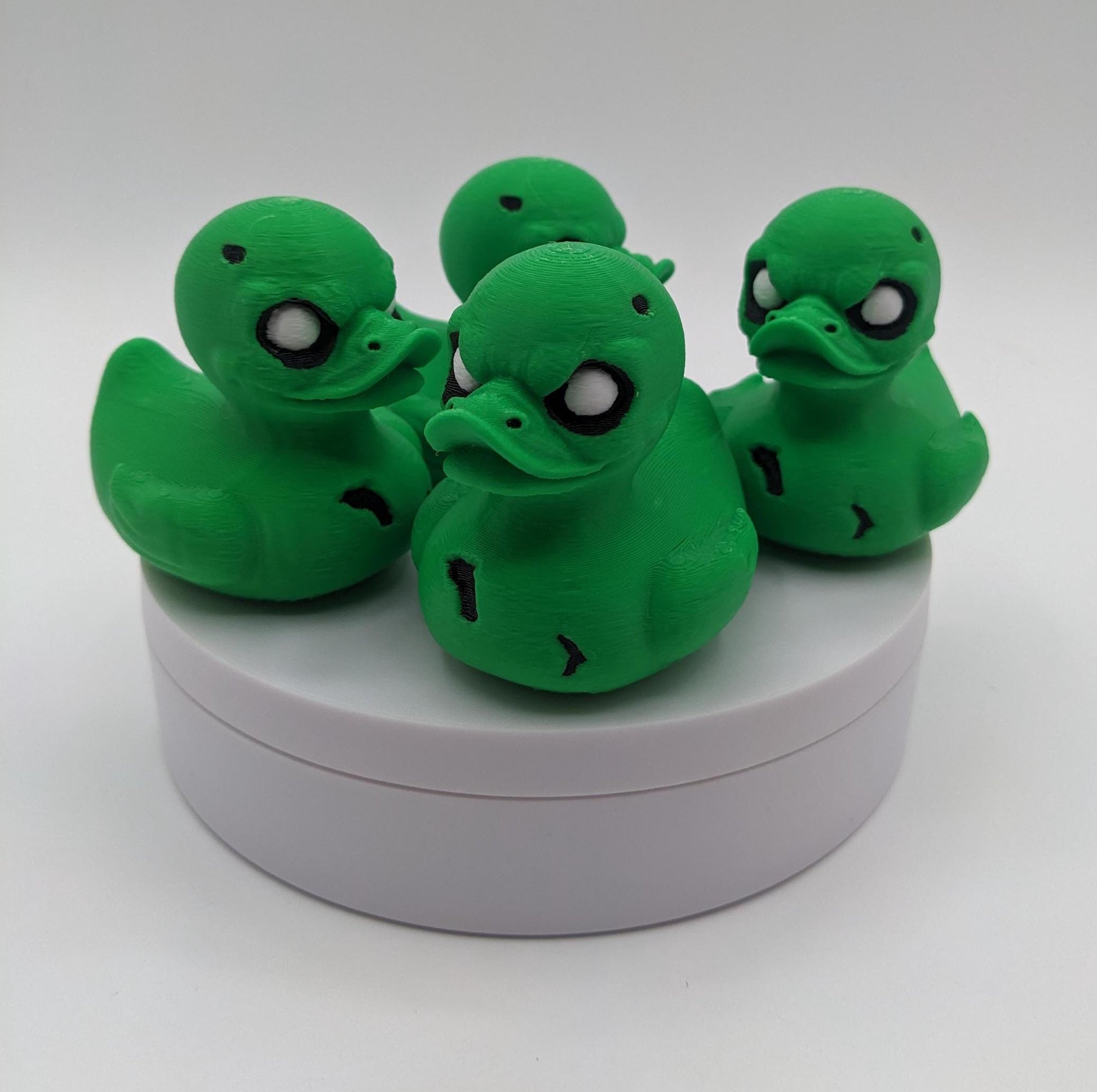 Our unique zombie duck features a sinister grin, and a fun, menacing look that’s sure to turn heads.