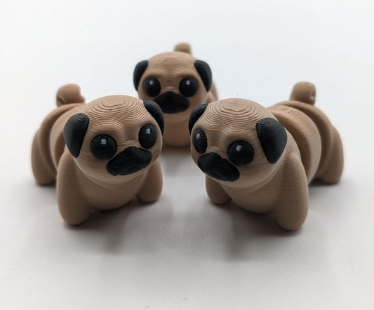 Say hello to the Adorable Articulated Pug Dog Fidget Toy, the perfect combination of cuteness and functionality! Whether you’re a pug lover, a fidget toy enthusiast, or looking for a unique gift, this playful pup is sure to bring joy to your day.