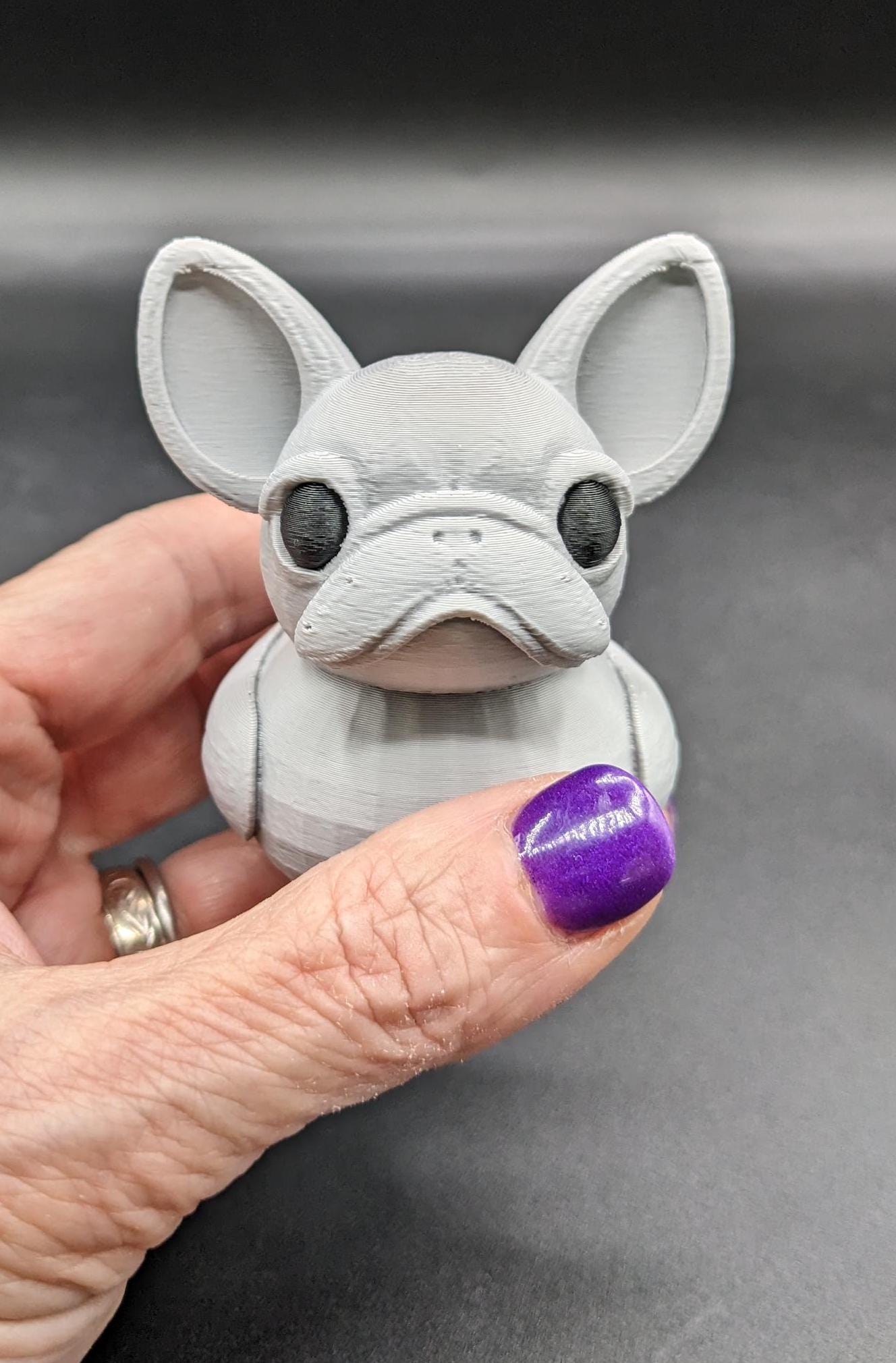 Whether you’re a fan of French Bulldogs, rubber ducks, or quirky decor, this cute and playful toy is guaranteed to bring smiles to everyone who sees it. Makes a great gift for that special  Jeepie person in your life!