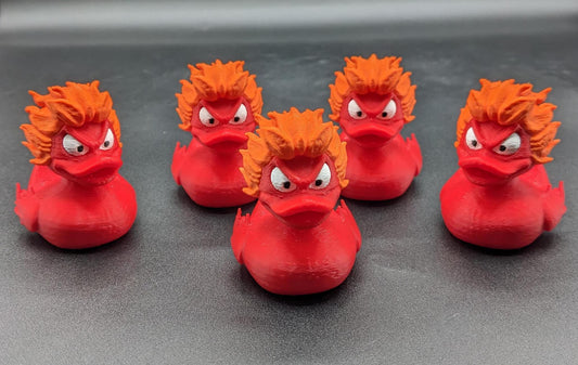 Our fiery duck combines a fierce design with playful charm, making it the perfect gift for the Jeep duck collectors, fidget toy enthusiasts, or anyone looking to add a spark to their decor. With its vibrant fiery colors and detailed craftsmanship, this duck is a true standout.