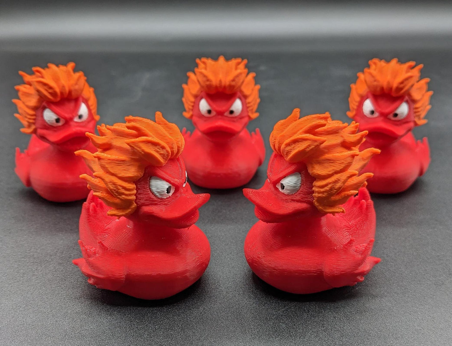 Our fiery duck combines a fierce design with playful charm, making it the perfect gift for the Jeep duck collectors, fidget toy enthusiasts, or anyone looking to add a spark to their decor. With its vibrant fiery colors and detailed craftsmanship, this duck is a true standout.