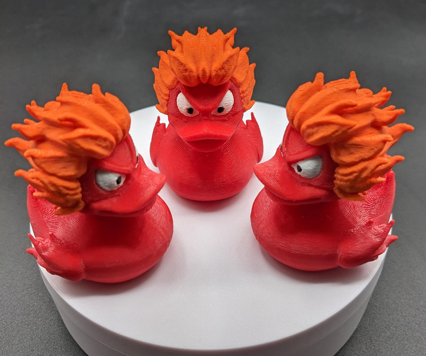 Our fiery duck combines a fierce design with playful charm, making it the perfect gift for the Jeep duck collectors, fidget toy enthusiasts, or anyone looking to add a spark to their decor. With its vibrant fiery colors and detailed craftsmanship, this duck is a true standout.