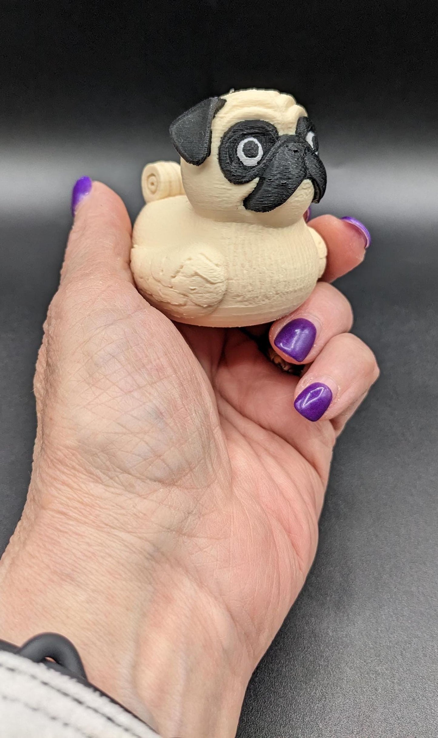 Meet The Fabulous Pug Dog Duck, a delightful 3D-printed creation that combines the charm of a pug with the whimsy of a rubber duck! This quirky and adorable design is perfect for pug lovers, Jeep duck collectors, duck enthusiasts, or anyone who enjoys playful and unique decor. Whether it’s displayed on a shelf, on the dash of your car, used as a conversation starter, or gifted to a dog or Jeep lover, this pug duck is guaranteed to bring smiles and laughter.