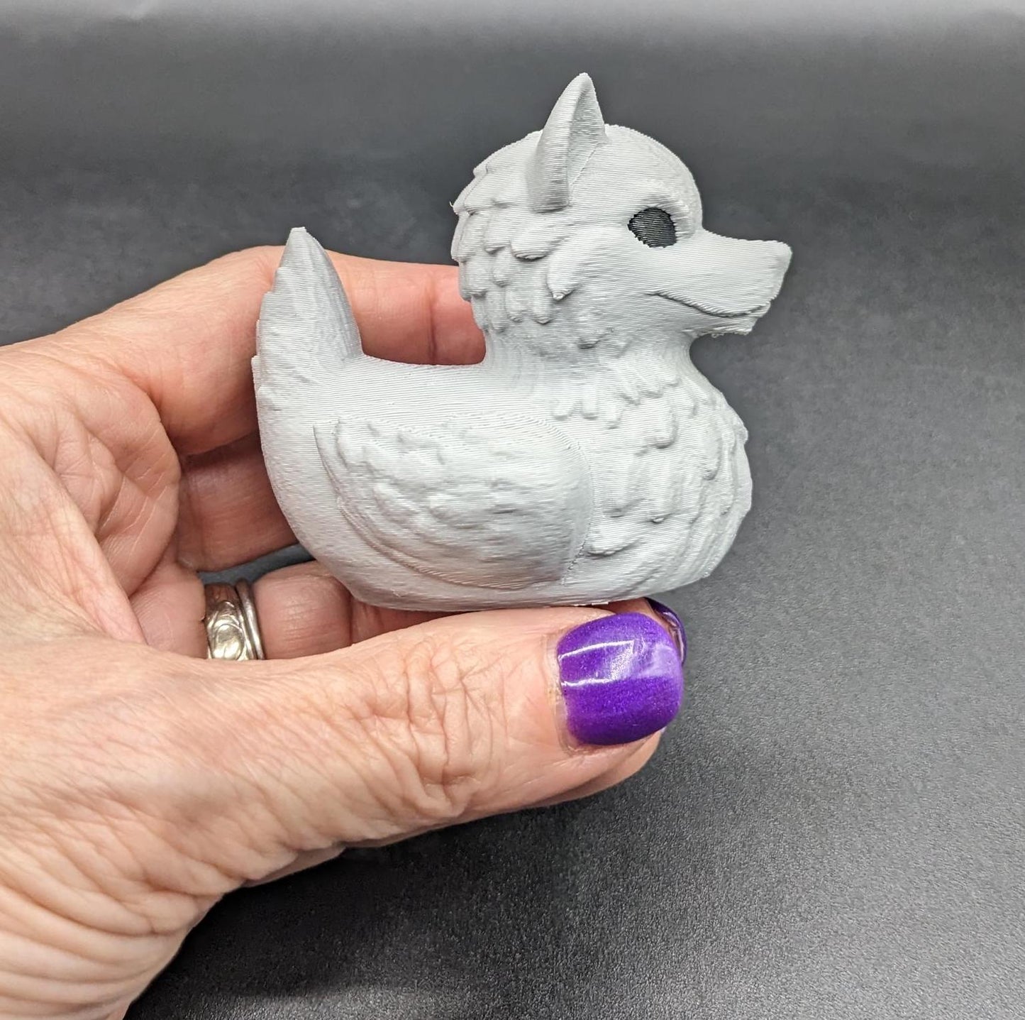 Meet our newest member of our duck family, the Gray Wolf Duck! Whether you’re a fan of wolves, ducks, Jeep Duck Collector, or quirky decor, this hybrid figurine is the ultimate conversation starter. Designed with intricate details makes this loyal and unique creation makes the perfect gift for animal lovers, Jeep duck collectors, or anyone who appreciates imaginative designs.