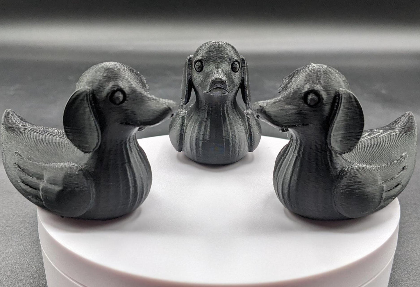 Say hello to the Adorable Dachshund Wiener Dog Duck, a quirky and lovable 3D-printed hybrid that combines the long-bodied charm of a dachshund with the playful personality of a duck. This whimsical design is perfect for dog lovers, dachshund enthusiasts, Jeep duck collectors, or anyone who enjoys unique and creative collectibles.