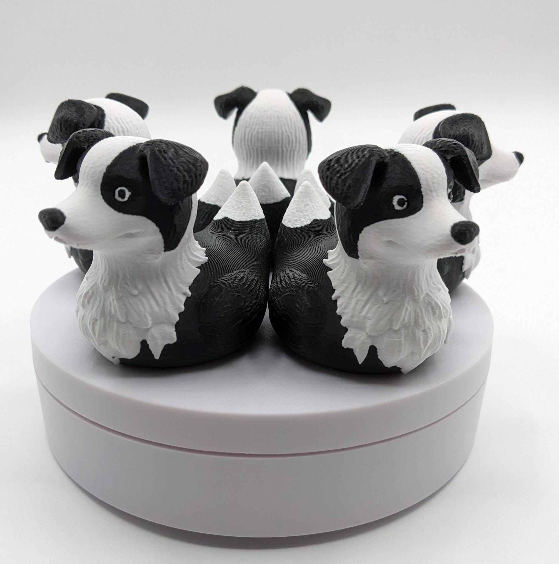 Bring some whimsy and joy into your life with The Fabulous Border Collie Duck! Whether you’re treating yourself or surprising someone special, this adorable hybrid figurine is guaranteed to bring smiles, spark conversations, and stand out in any duck collection. Compact, durable, and eco-friendly, it’s the perfect addition to your Jeep duck collection or a thoughtful gift for dog lovers.