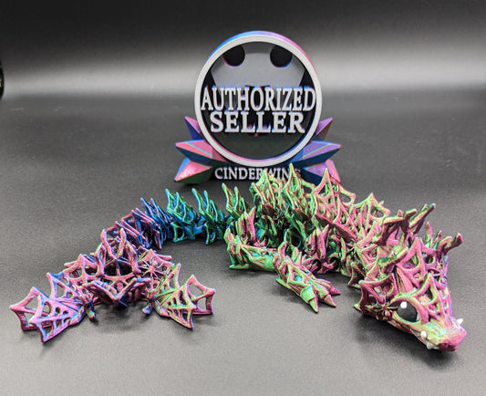 Our Baby Wicked Dragon sculpture is a masterpiece of mythical design, intricately crafted to capture the essence of this dark and mysterious creature. With its menacing features, wickedly detailed scales, and sinister posture, this dragon is a work of art that embodies the allure of the shadows.