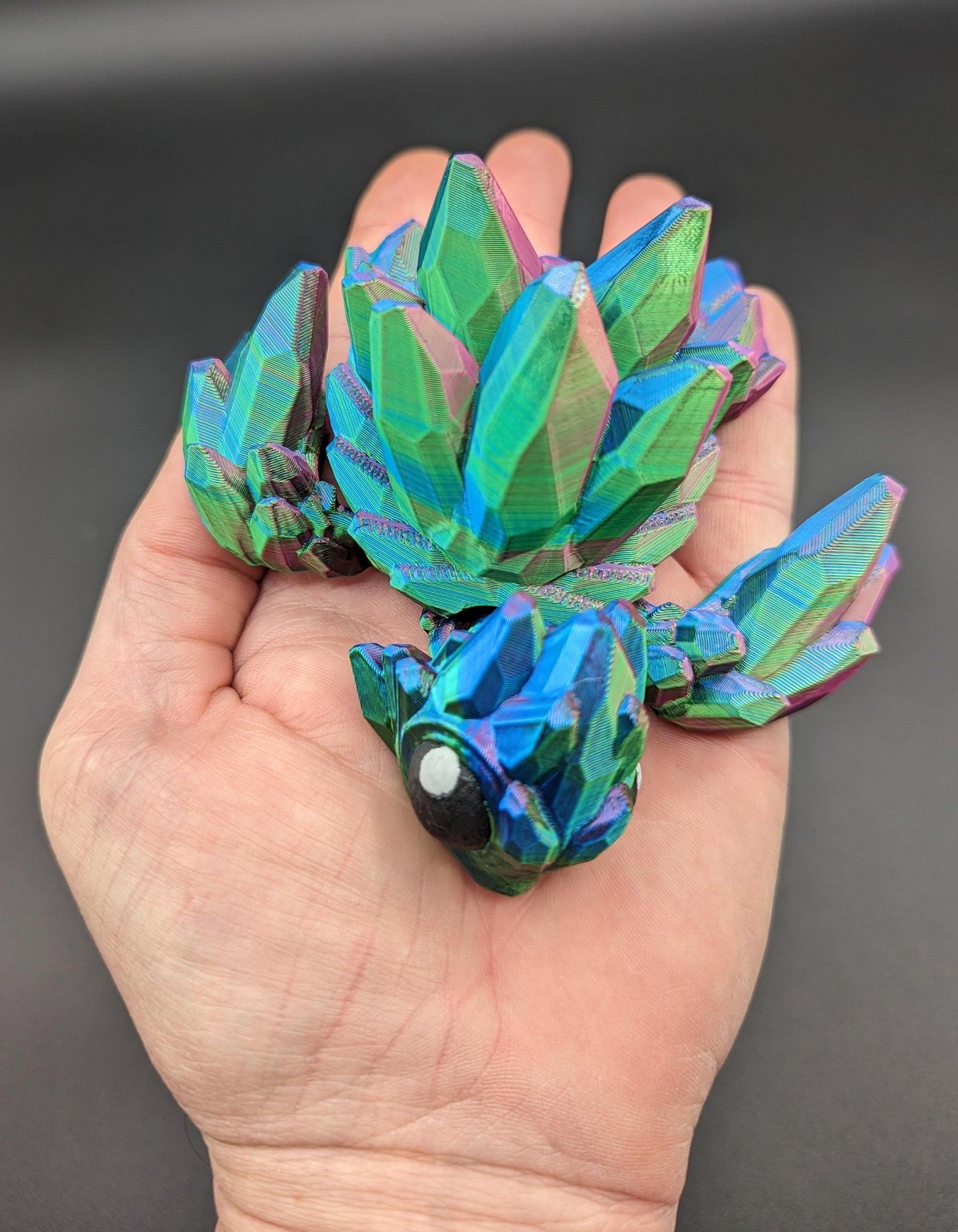 Welcome to our enchanting world of 3D Printed Gemstone Turtles! Elevate your home decor with this exquisite handcrafted sculpture that seamlessly blends artistry with nature's beauty. Our unique turtle design captures the essence of tranquility, making it a perfect addition to any space.