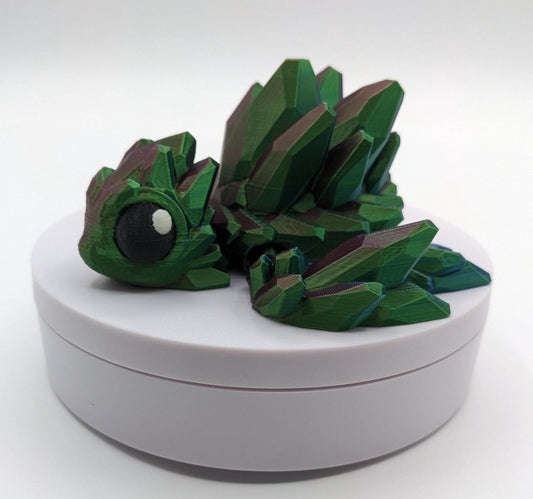 Welcome to our enchanting world of 3D Printed Gemstone Turtles! Elevate your home decor with this exquisite handcrafted sculpture that seamlessly blends artistry with nature's beauty. Our unique turtle design captures the essence of tranquility, making it a perfect addition to any space.