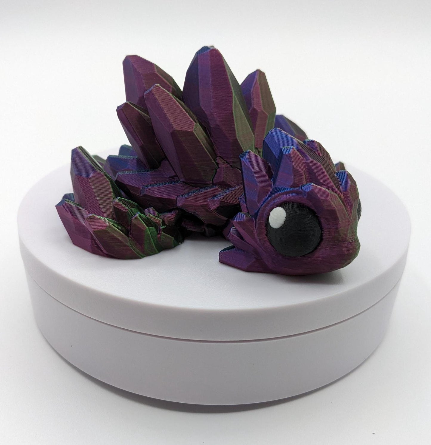 Welcome to our enchanting world of 3D Printed Gemstone Turtles! Elevate your home decor with this exquisite handcrafted sculpture that seamlessly blends artistry with nature's beauty. Our unique turtle design captures the essence of tranquility, making it a perfect addition to any space.