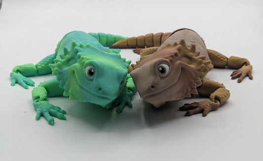 Add a little reptilian charm to your fidget toy collection with the Articulated Bearded Dragon Fidget Toy! Whether you’re looking for a fun stress-relief tool, a unique gift, or a playful collectible, this fully poseable dragon is guaranteed to bring smiles. Lightweight, durable, and customizable, it’s the perfect way to combine creativity and fun.