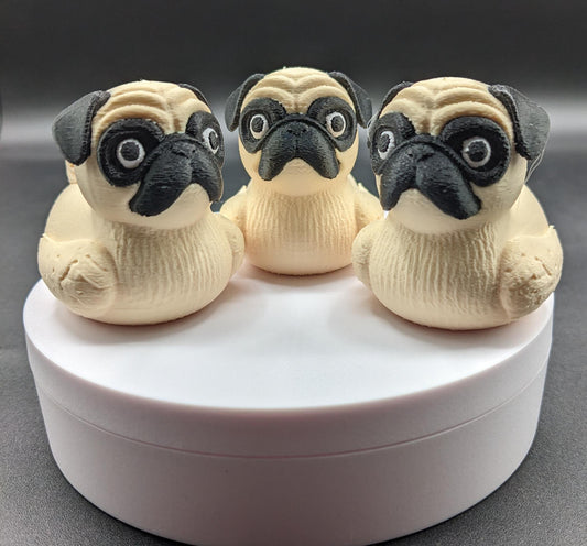 Meet The Fabulous Pug Dog Duck, a delightful 3D-printed creation that combines the charm of a pug with the whimsy of a rubber duck! This quirky and adorable design is perfect for pug lovers, Jeep duck collectors, duck enthusiasts, or anyone who enjoys playful and unique decor. Whether it’s displayed on a shelf, on the dash of your car, used as a conversation starter, or gifted to a dog or Jeep lover, this pug duck is guaranteed to bring smiles and laughter.