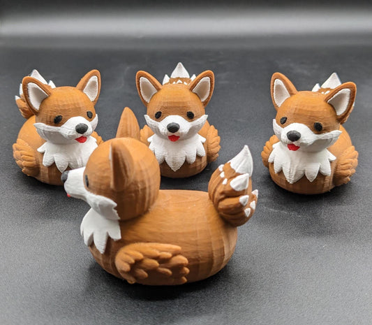 The Confident Corgi Dog Duck