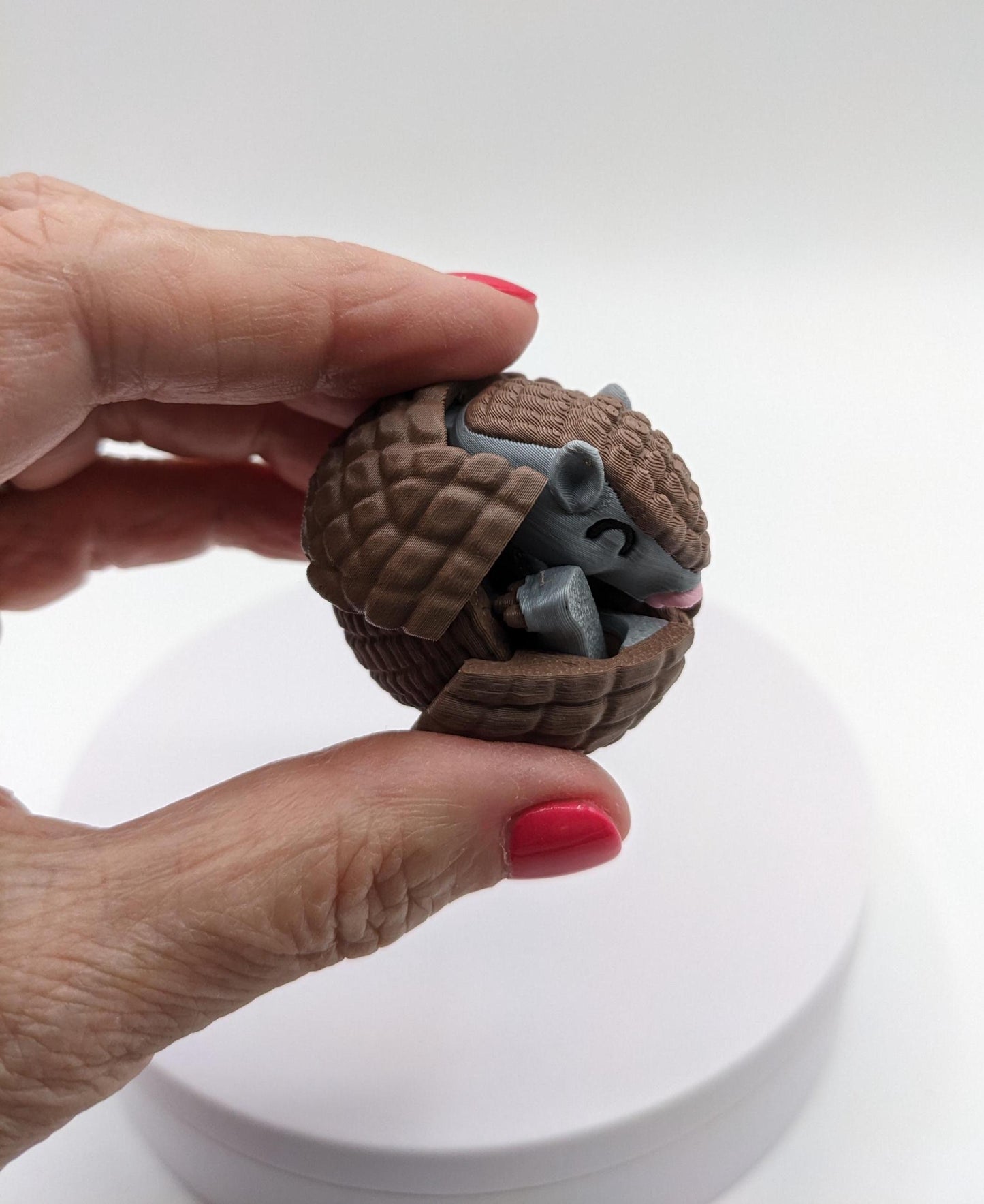 Friendly Articulated Armadillo Fidget Toy