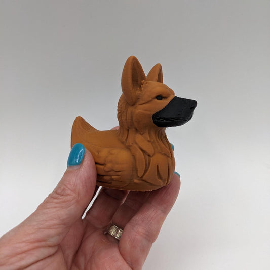 German Shepherd Dog Duck